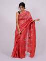 New Collection Tussar Ghichha Embroidery Work Saree thumb 2