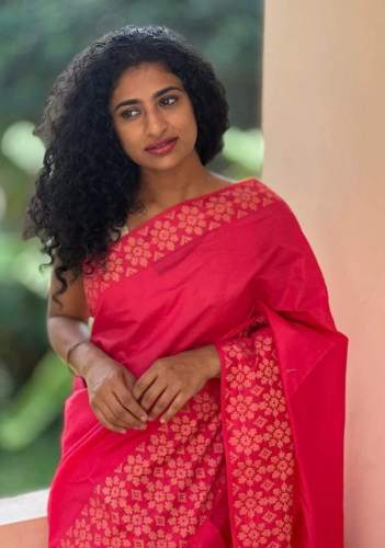 Party Wear Semi Silk Saree from Bhagalpur