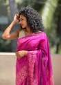 Party Wear Semi Silk Saree from Bhagalpur thumb 5