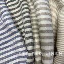 pure linen strips fabric  thumb 4