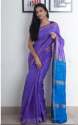 Pure Tussar Ghicha Silk Two Dye Saree