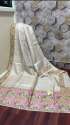 Pure Tussar Hand Cutwork Saree thumb 12