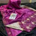 Pure Tussar Hand Cutwork Saree thumb 3