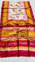 Screen Printed Tussar Ghichha Silk Mark Saree  thumb 8