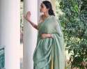 Seal Green Linen By Linen Saree thumb 3