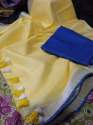 Sober and Stylish Soft Cotton Saree thumb 3