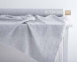 Stripes Design Linen Fabric 100% 