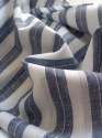 strips pattern Pure linen fabric thumb 2