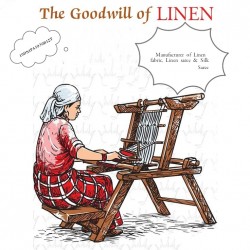 the goodwill of linen logo icon