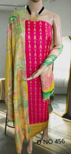 Trendy Katan Satpal Marwal Print Suit Material
