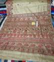 Tussar Ghiccha Madhubani Hand Paint Silk Saree thumb 4