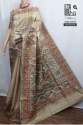 Tussar Ghiccha Madhubani Hand Paint Silk Saree thumb 8