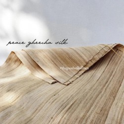 Tussar ghichha silk fabric