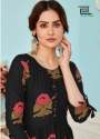 Designer Fancy Rayon Front Slit Kurti For Ladies