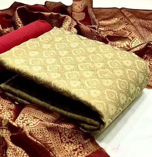 Designer Jacquard Dress Material For Ladies