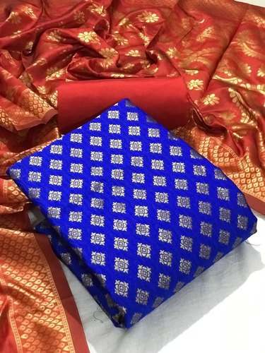 Fancy Banarasi Dress Material For Ladies
