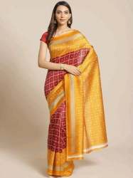Fancy Art Silk Printed saree