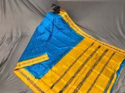 Traditional Ikkat Handloom Silk Saree 