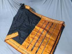 Unique Light Weighted Ikat Silk Saree 