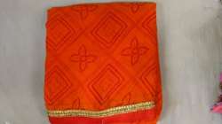 Bandhani Chunri Print Saree 