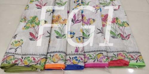 Unique Collection of Tissue Linen Saree by Fashion Guru