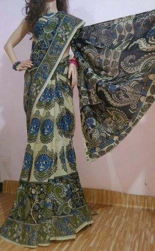 Fancy Kalamkari Printed saree