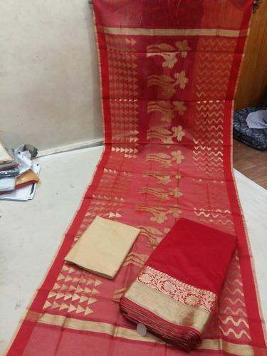 Wedding wear Banarasi Dress Material 