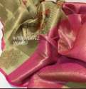 Fancy Kota Silk With Tissue Saree For Women thumb 1