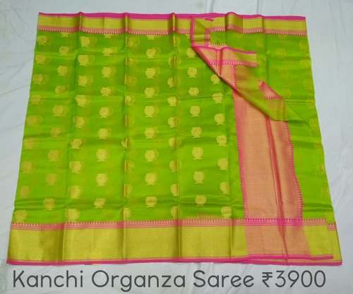 Pure Kanchi Organza Butta Sarees