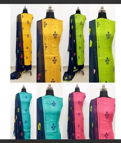 Designer Unstitched salwar Suit 