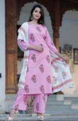 Party wear Pink Palazzo Suit Set
