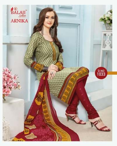 Cotton Chudidar Dress Material