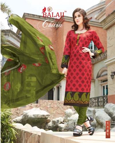 Cotton Dress Material - Chitra Vol 14