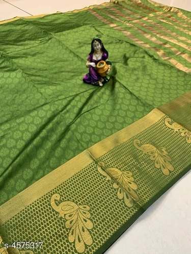 Designer Kanjivaram silk saree by Trending Collection