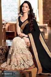 Heavy Embroidered Georgette Sarees 