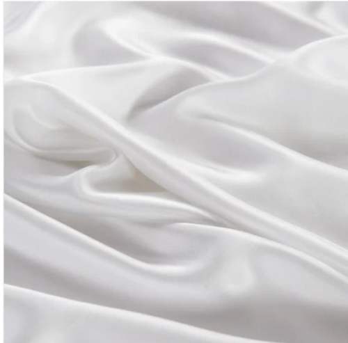 Plain Dyable Satin Fabric by NITA SILK MILS