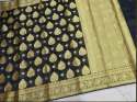 Green And Black Banarasi Dupatta At Wholesale Rate