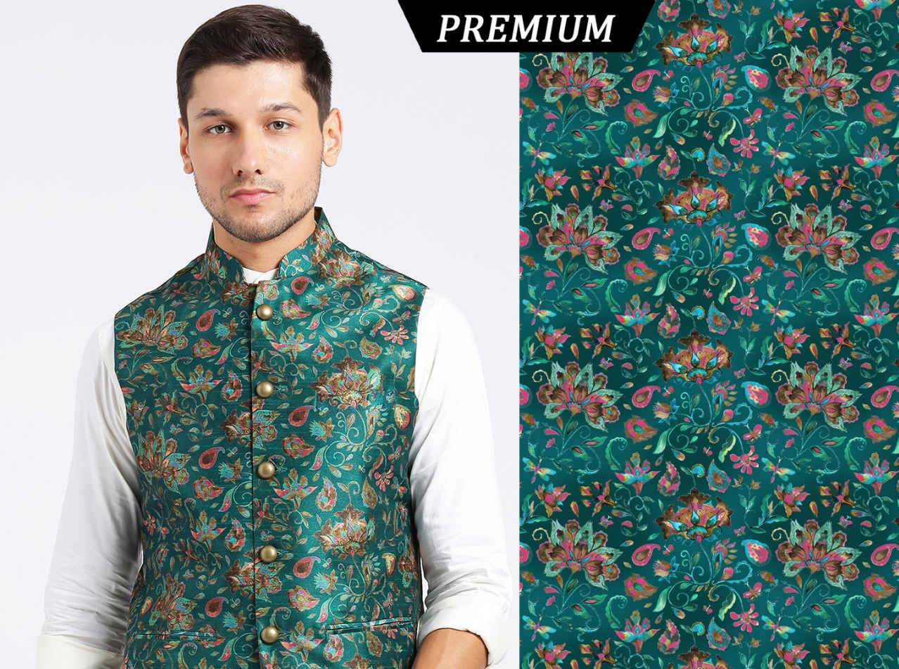 Digital Print Jacket Fabric