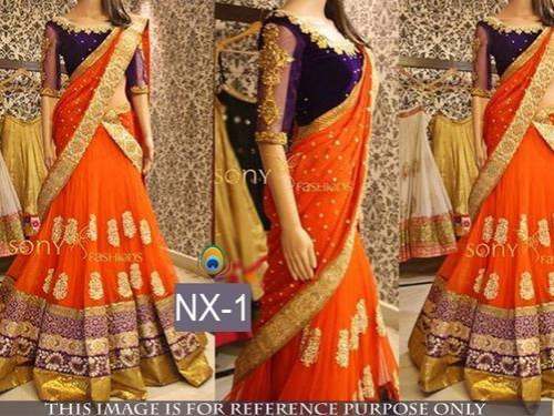 Embroidered Heavy Bridal Lehenga by Siddhi Sanskriti