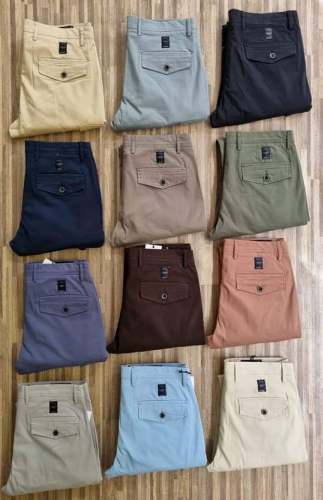 Branded Stretchable chinos trousers for men’s  by l&m fashions mart