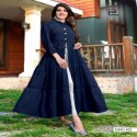 DESIGNER HEAVY BUBBLE GORGETTE WITH BUTTI KURTI  thumb 1