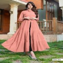 DESIGNER HEAVY BUBBLE GORGETTE WITH BUTTI KURTI  thumb 6