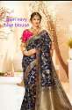 Designer Lichi Silk Saree