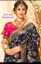 Designer Lichi Silk Saree thumb 1