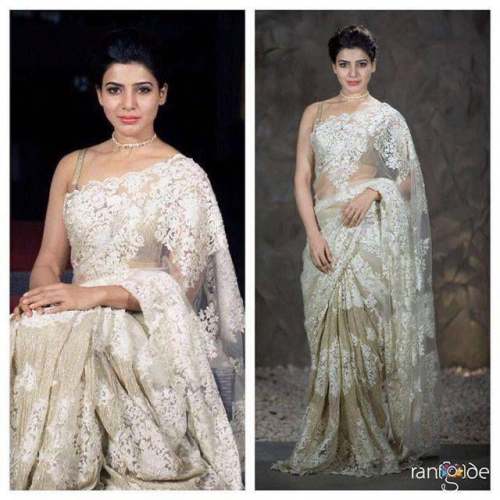 Heavy Organza Sequence Work Saree 