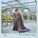 Banarasi silk with soft zari weaving  thumb 5