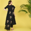 BLACK KURTI thumb 2