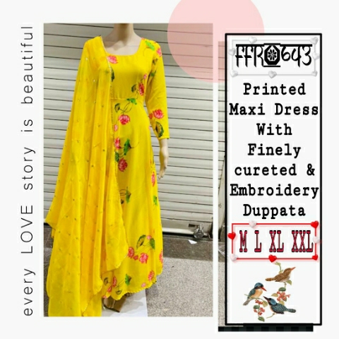Printed Dress