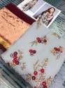 Georgette Embroidered Pakistani suit collection  thumb 11
