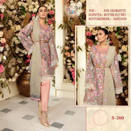 Heavy Embroidered Party wear Pakistani Suit 